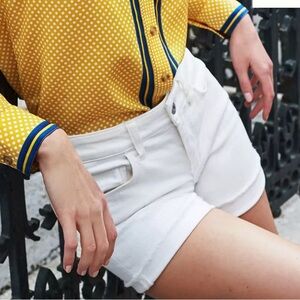 New‎ Pilcro Mid-Rise Skinny Denim Shorts size 26